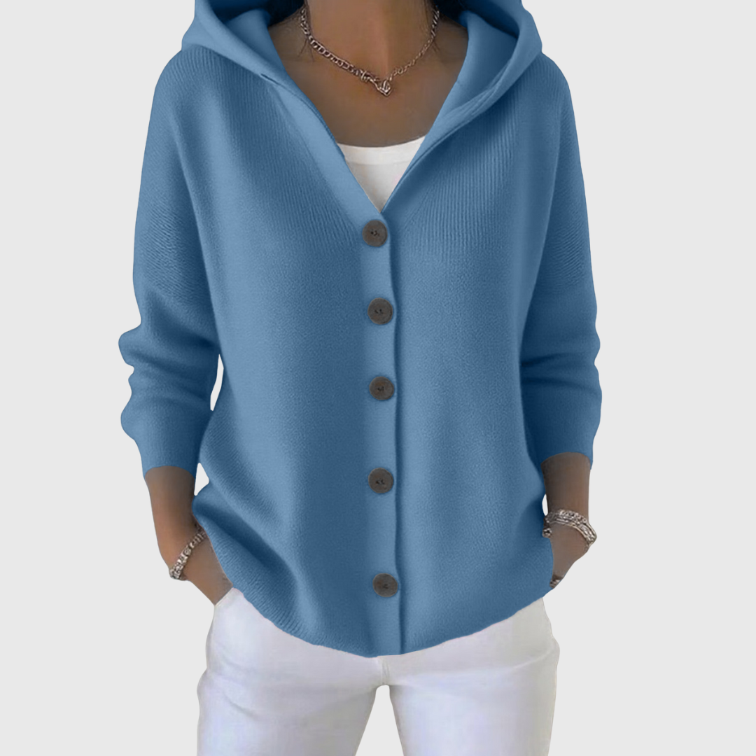 Maeve | Cozy Hooded Cardigan