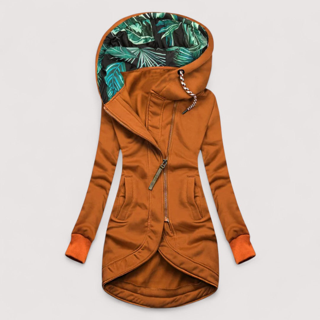 Alba | Modern Tropic-Lined Coat