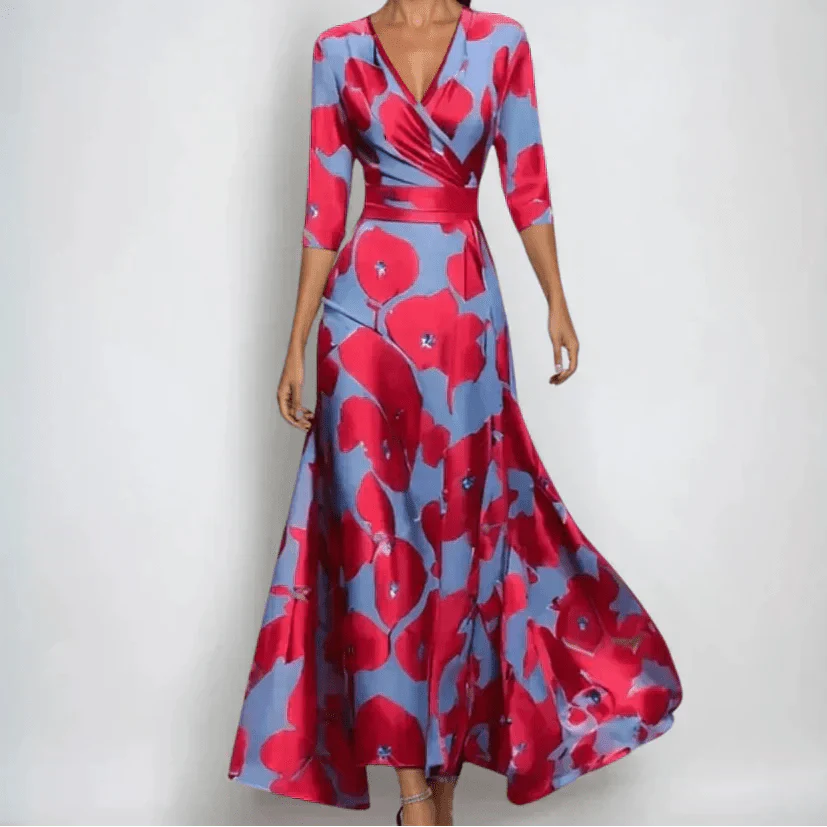Lucia | Luxury Floral Dress