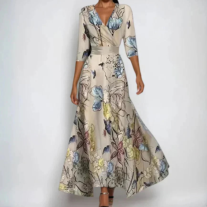 Lucia | Luxury Floral Dress