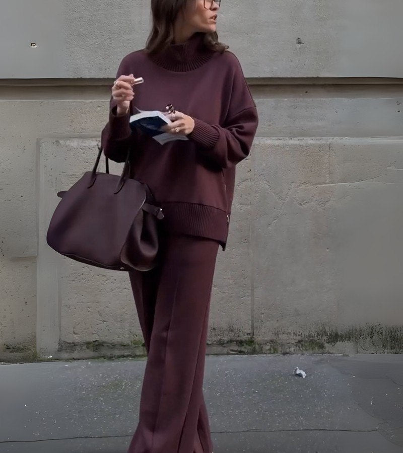 Grace | Plush Bordeaux Set