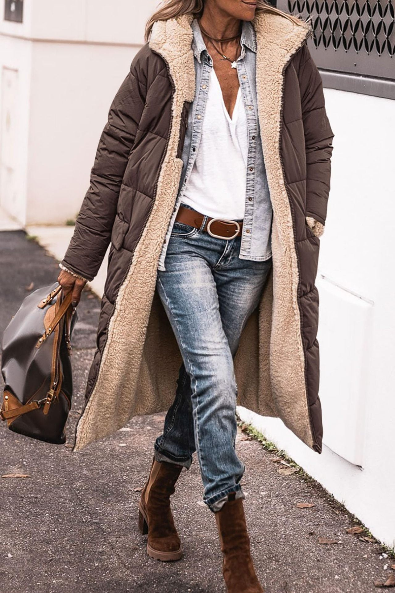 Sienna | Cozy Teddy Coat
