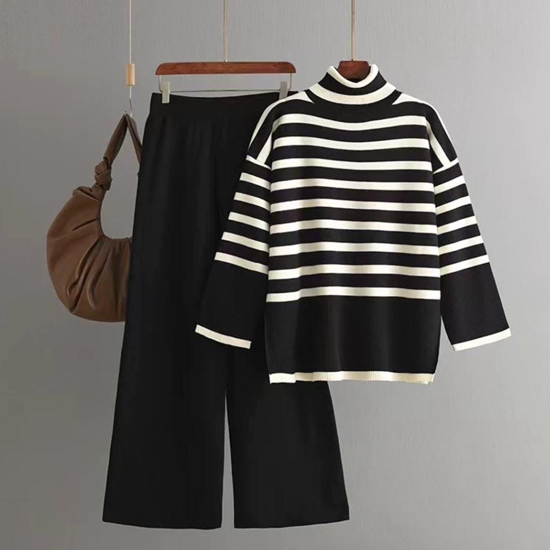 Abby - Classic Striped Set