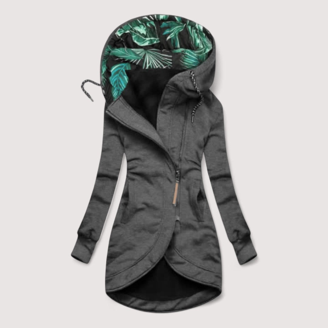 Alba | Modern Tropic-Lined Coat