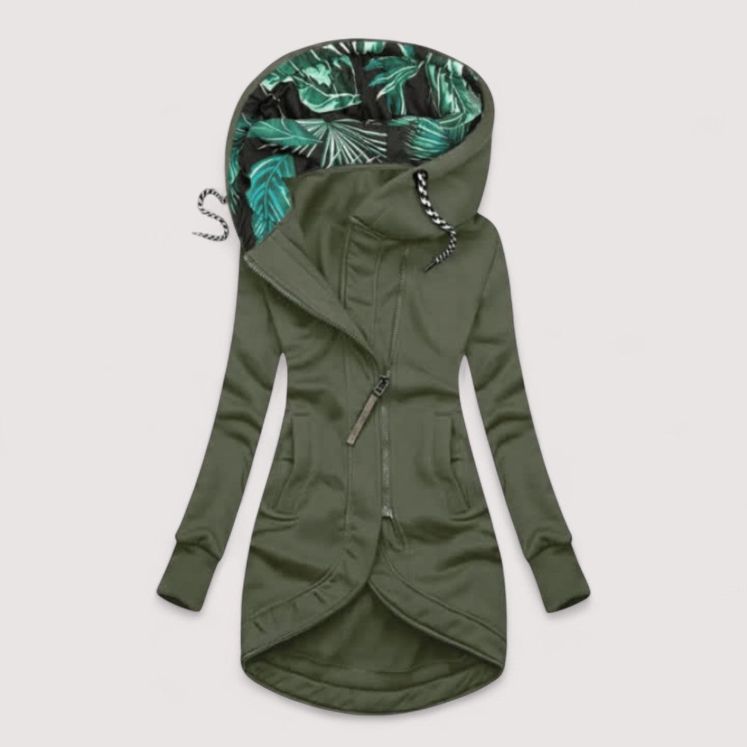 Alba | Modern Tropic-Lined Coat