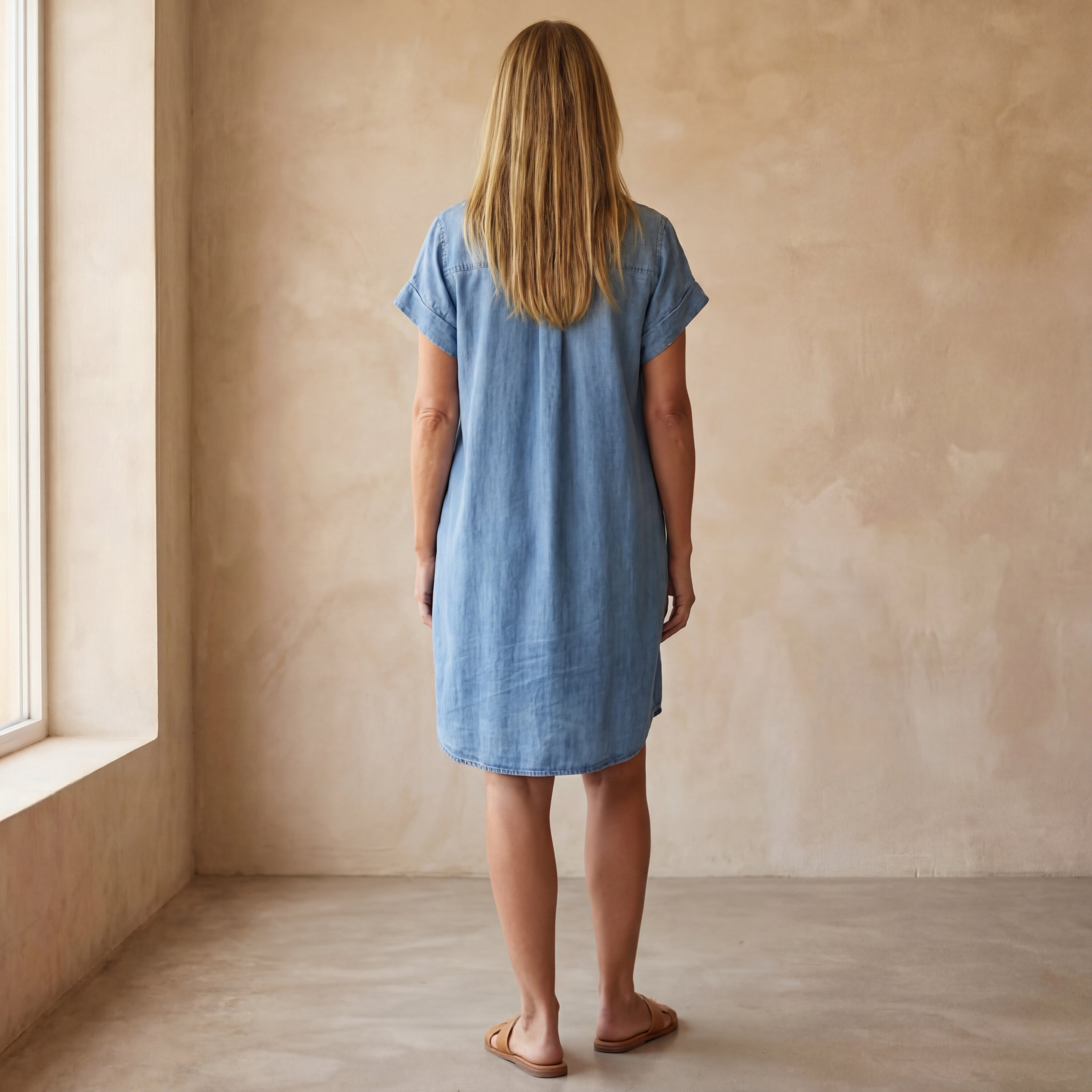 Olivia - Denim Dress