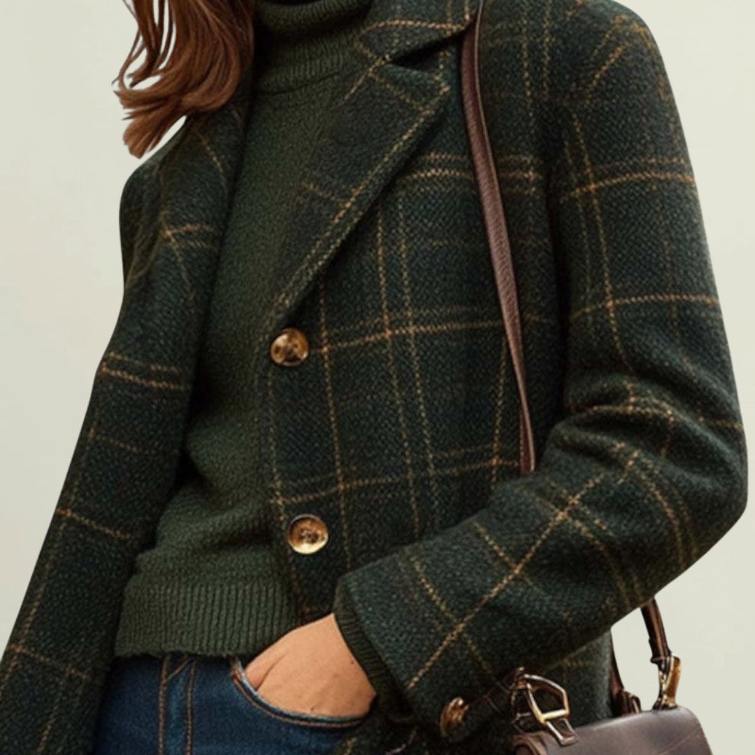 Camille | Heritage Check Coat