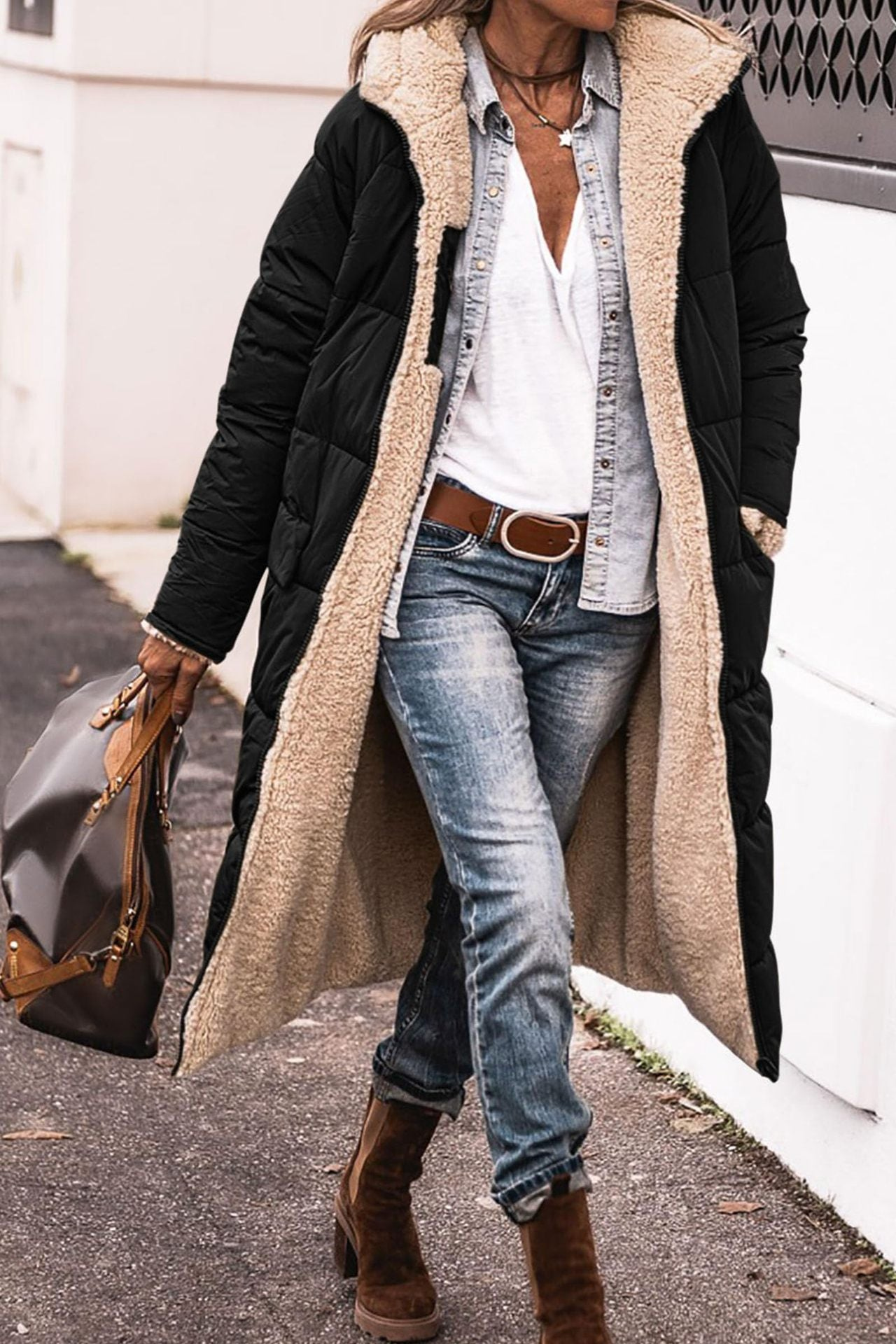Sienna | Cozy Teddy Coat