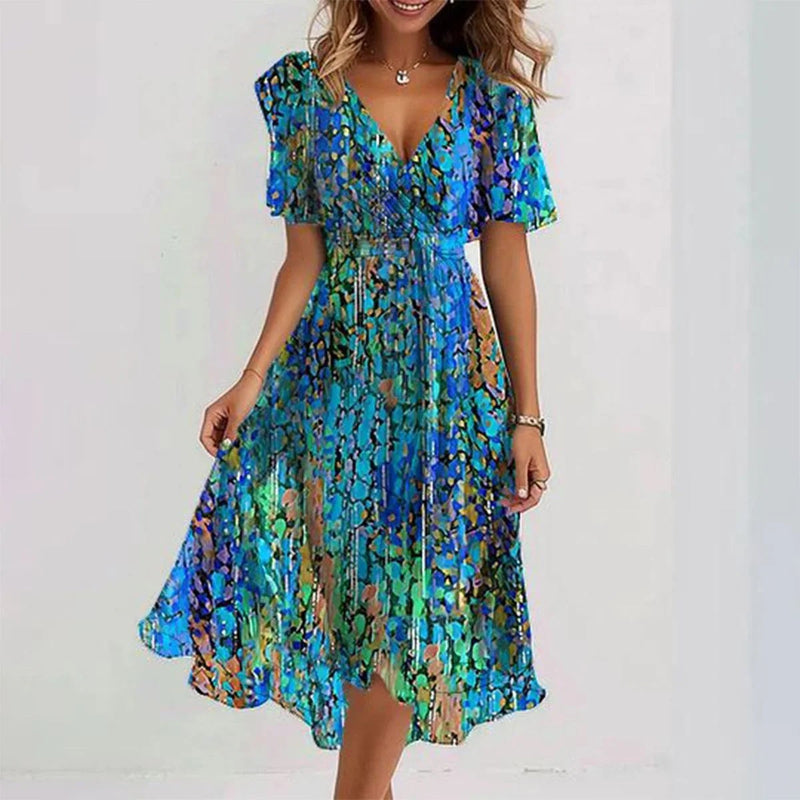 Manelly | Stylish Casual Midi Dress