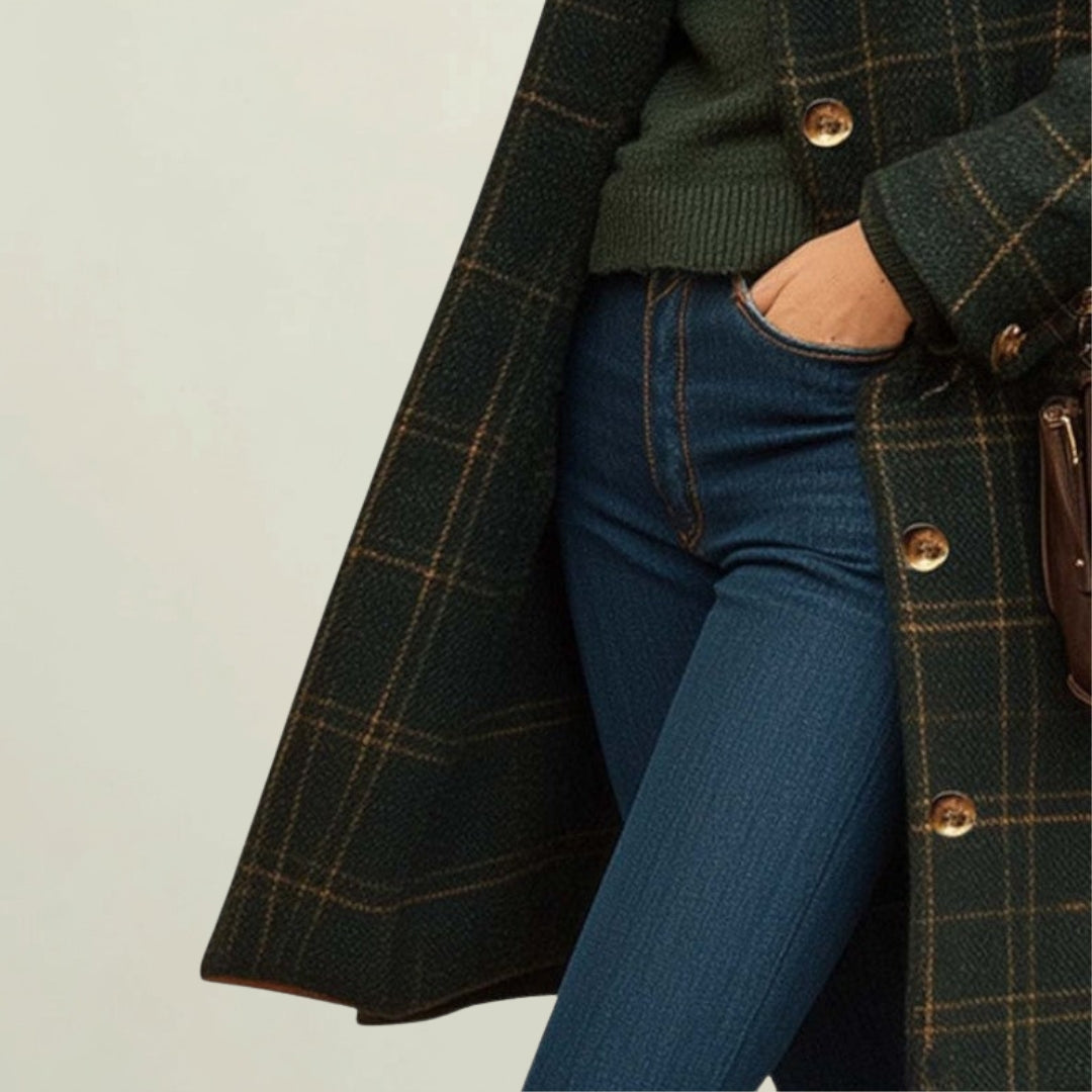 Camille | Heritage Check Coat