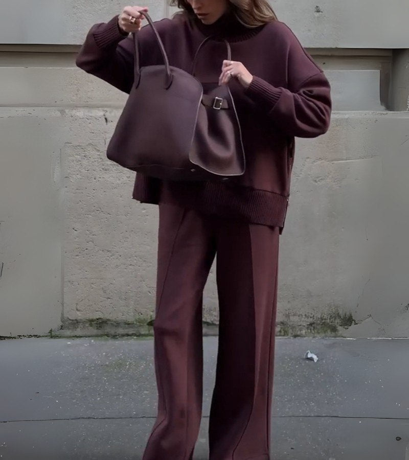 Grace | Plush Bordeaux Set