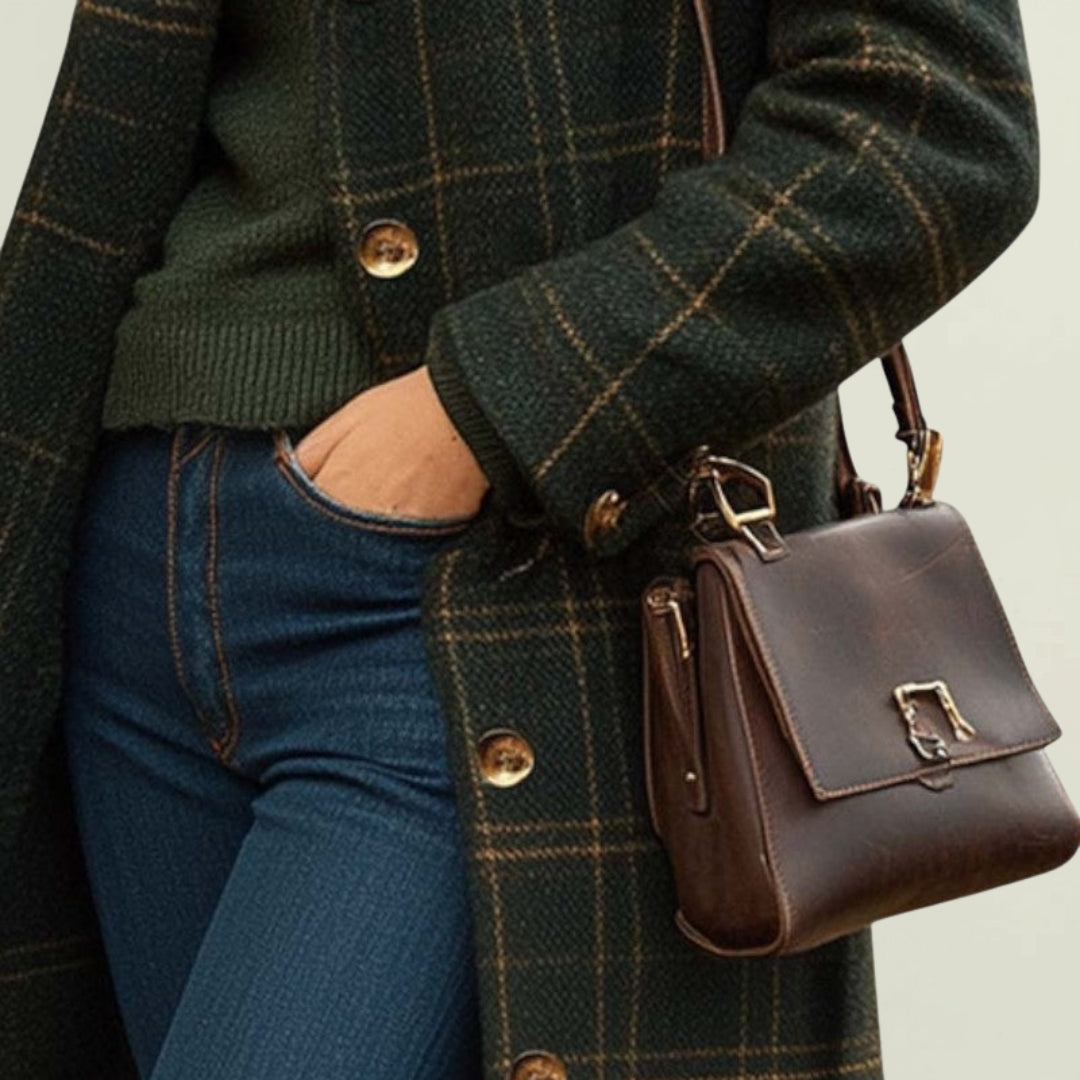 Camille | Heritage Check Coat