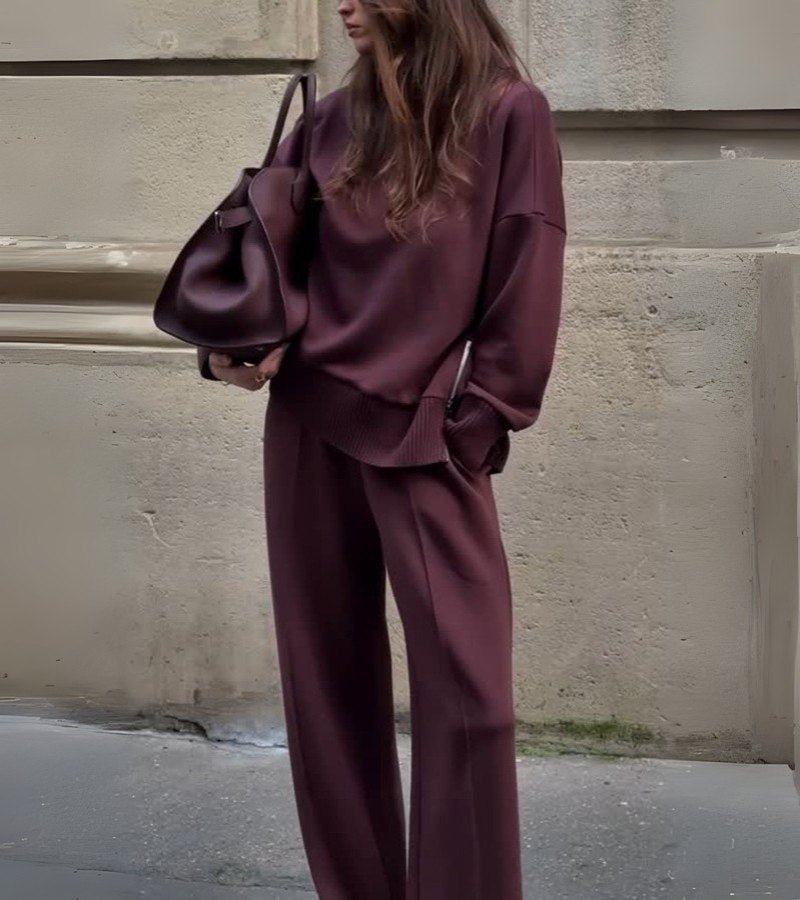 Grace | Plush Bordeaux Set