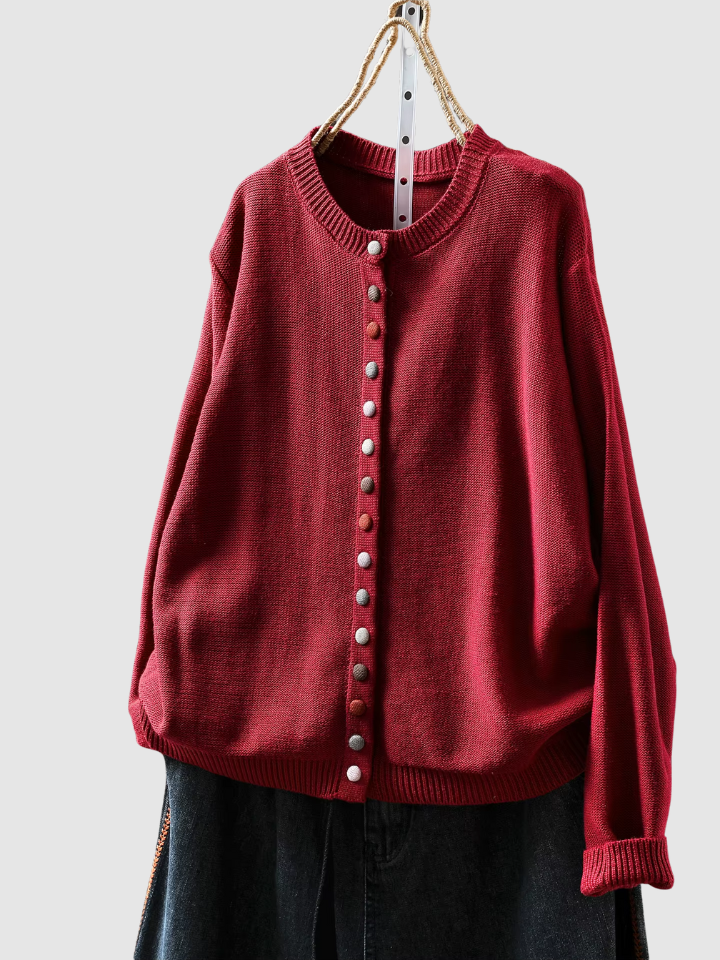 Elodie | Confetti Button Cardigan
