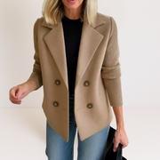 Freya | Soft Knit-Sleeve Jacket