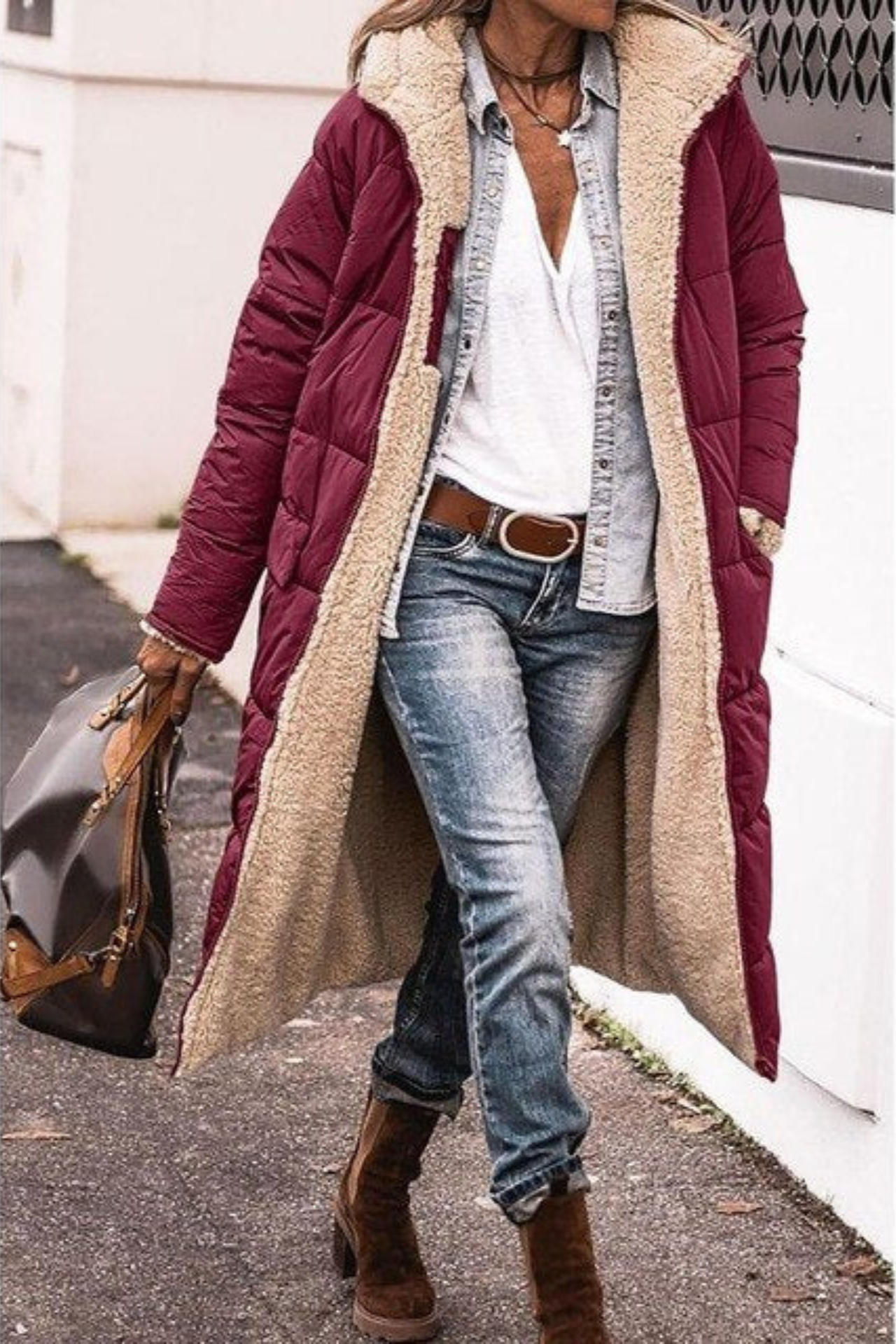 Sienna | Cozy Teddy Coat