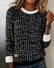 Laluna® | Casual Checked Sweater