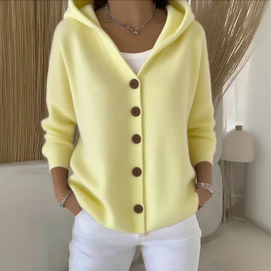 Nylah | Button-Up Hoodie Vest