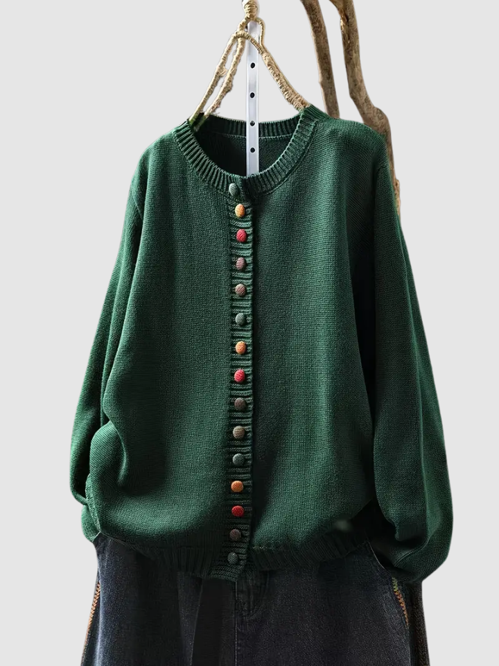 Elodie | Confetti Button Cardigan