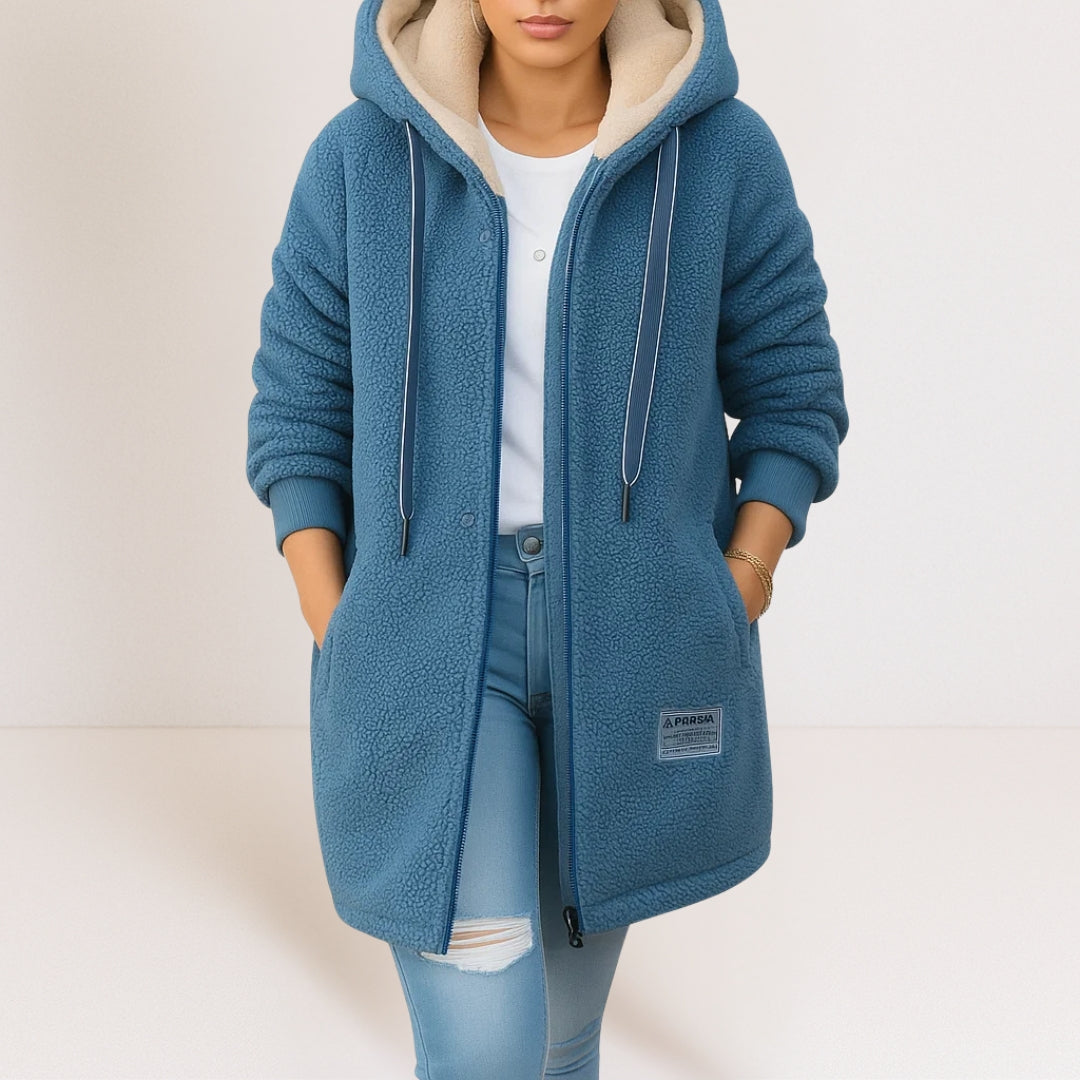 Freya | Plush Hooded Jacket