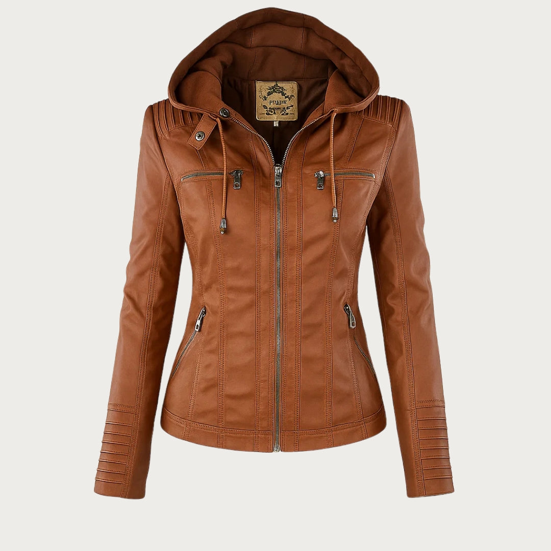 Kaia | Confident Hooded Moto