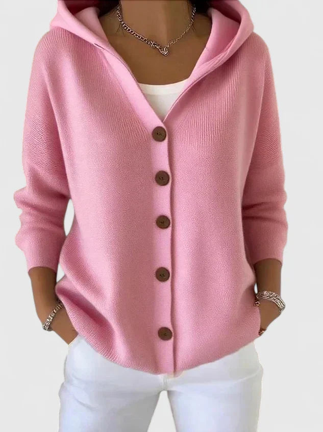 Maeve | Cozy Hooded Cardigan