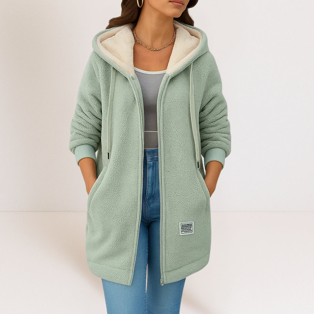 Freya | Plush Hooded Jacket