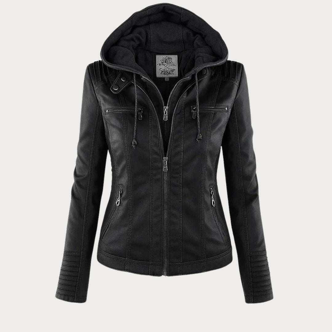 Kaia | Confident Hooded Moto