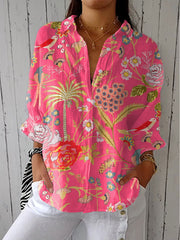 Floriana | Tropical Blossom Blouse