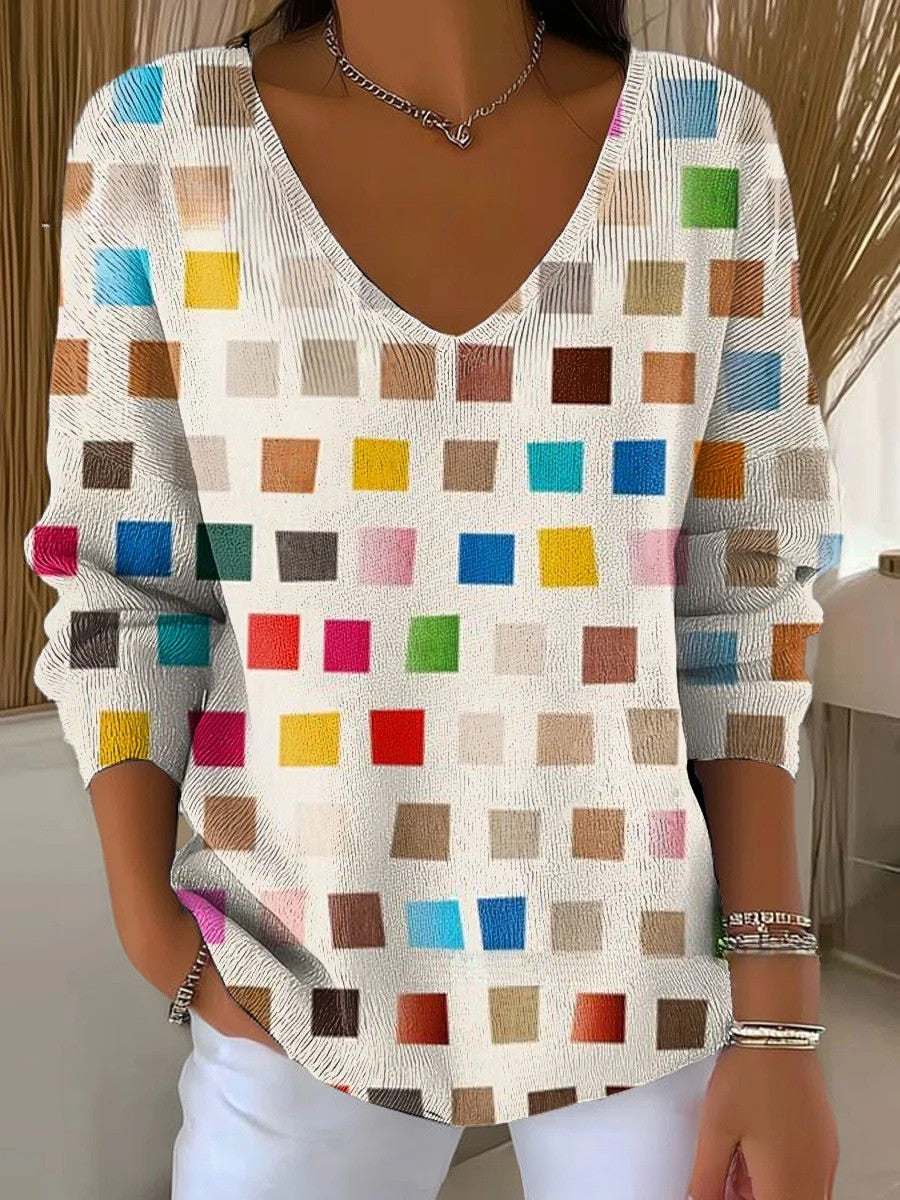Aurora | Prism V-Neck Pullover