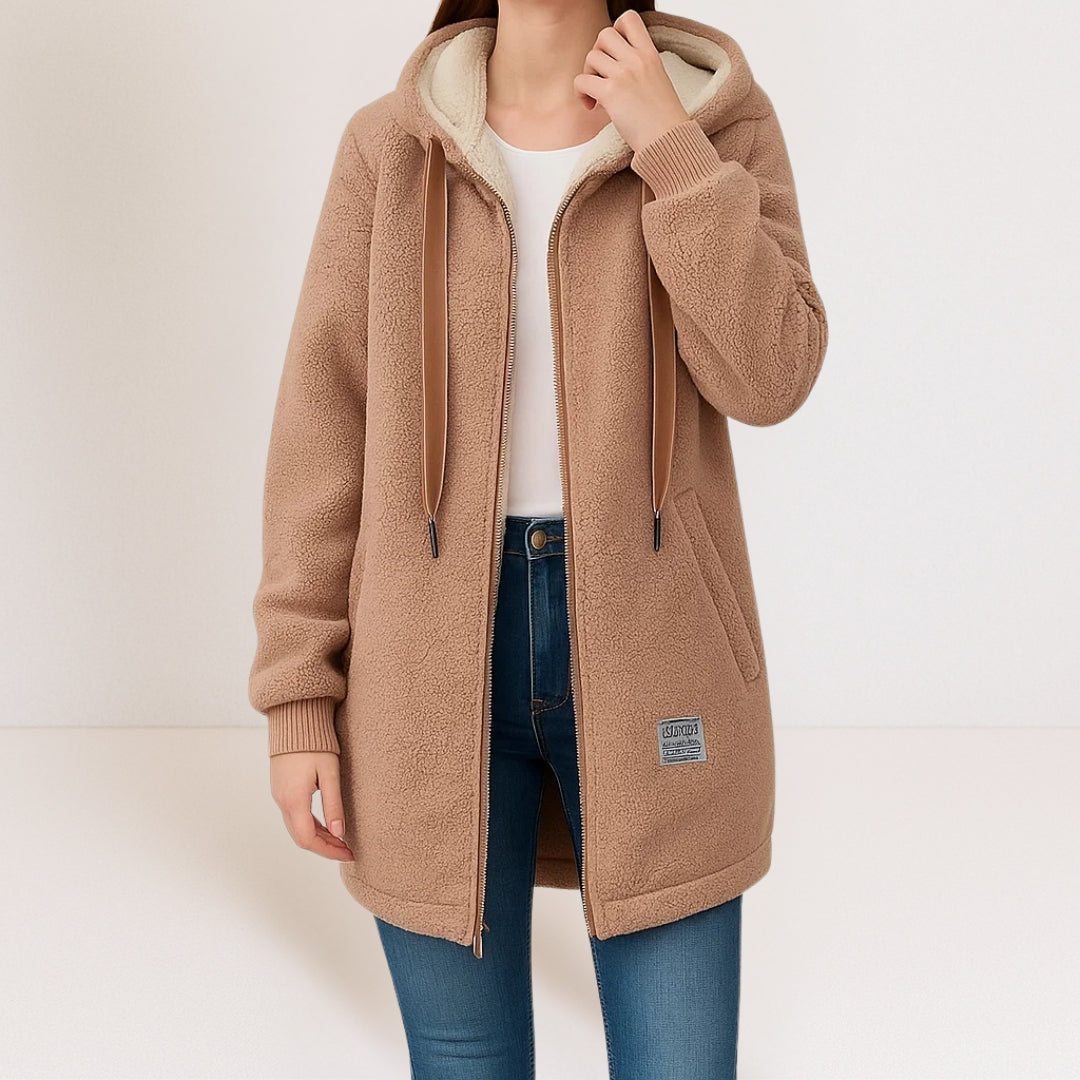 Freya | Plush Hooded Jacket
