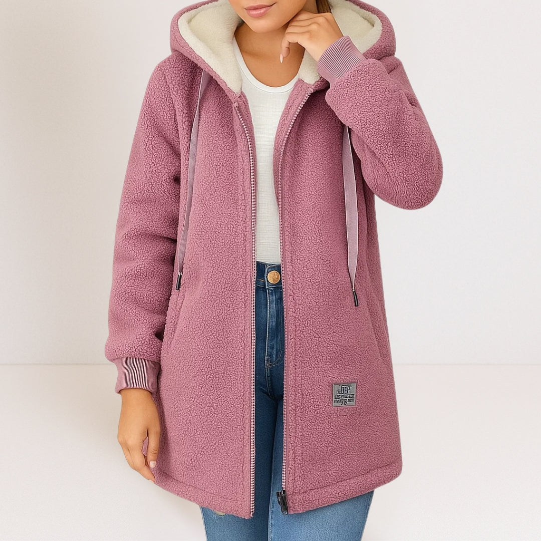 Freya | Plush Hooded Jacket