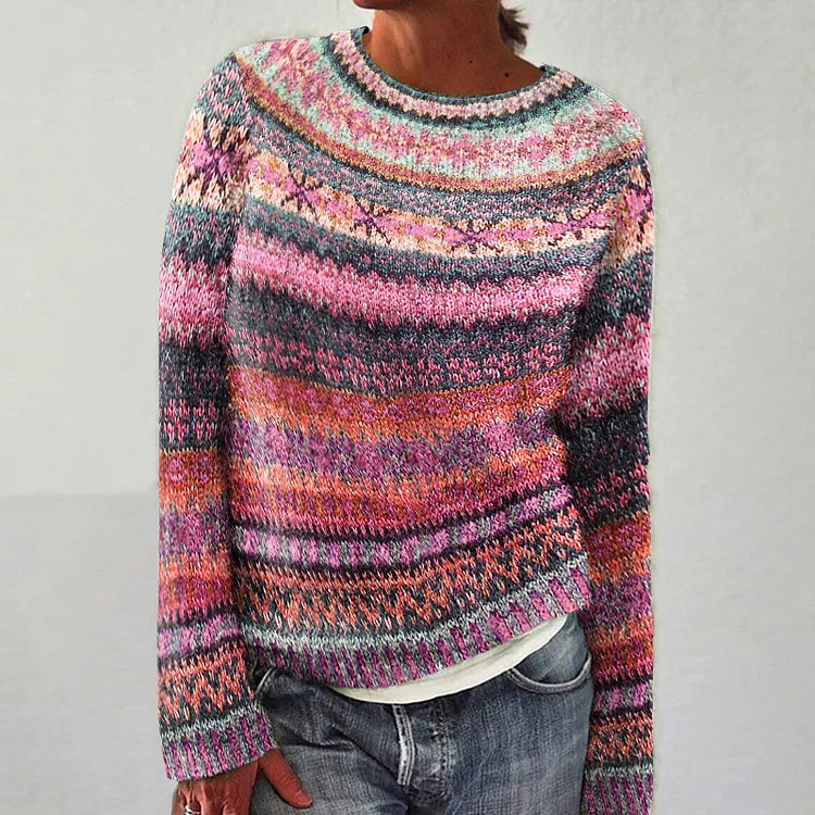 Elodie | Arctic Heirloom Sweater