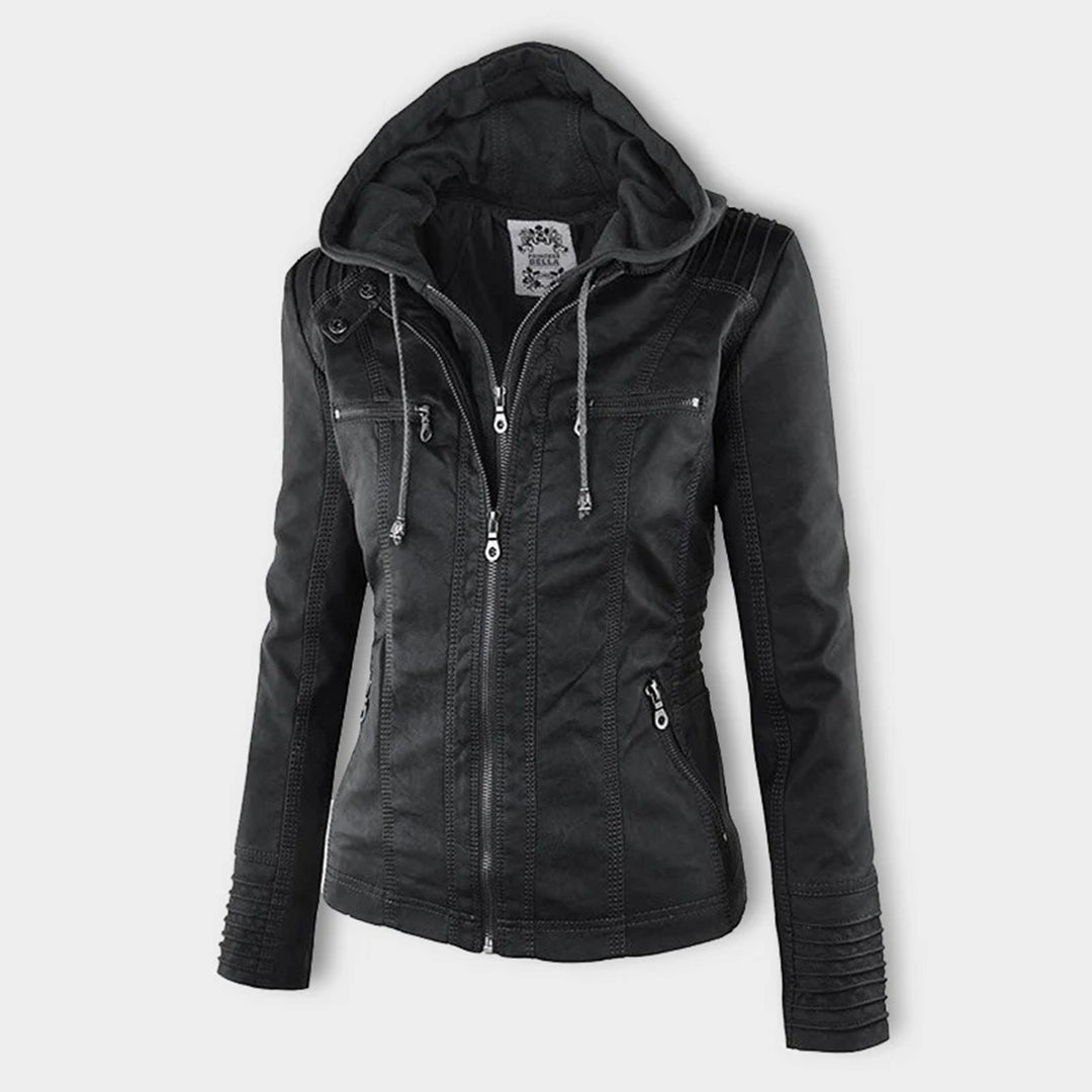 Kaia | Confident Hooded Moto