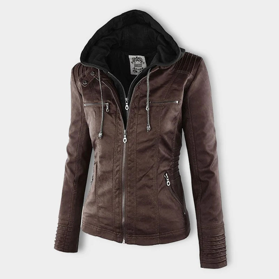 Kaia | Confident Hooded Moto