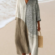ELARA™ | ARTISTICALLY INSPIRED AUTUMN DRESS