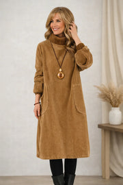 Elise | Turtleneck Midi Dress