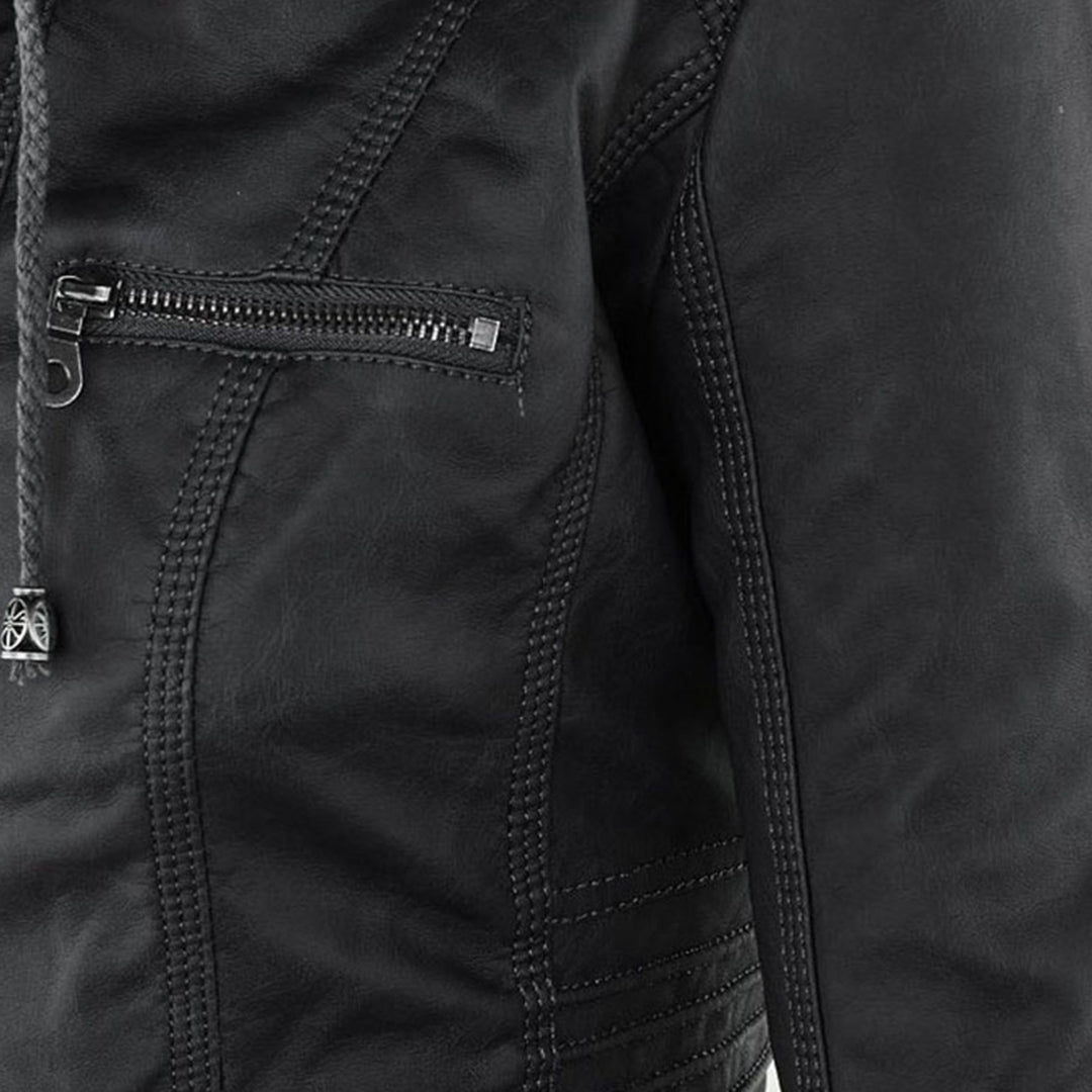 Kaia | Confident Hooded Moto