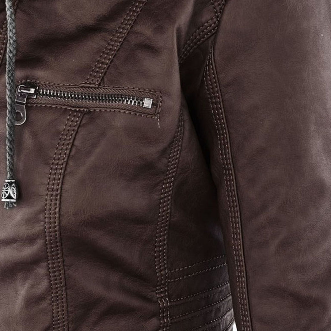 Kaia | Confident Hooded Moto