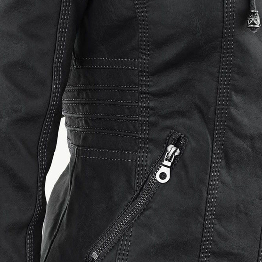Kaia | Confident Hooded Moto