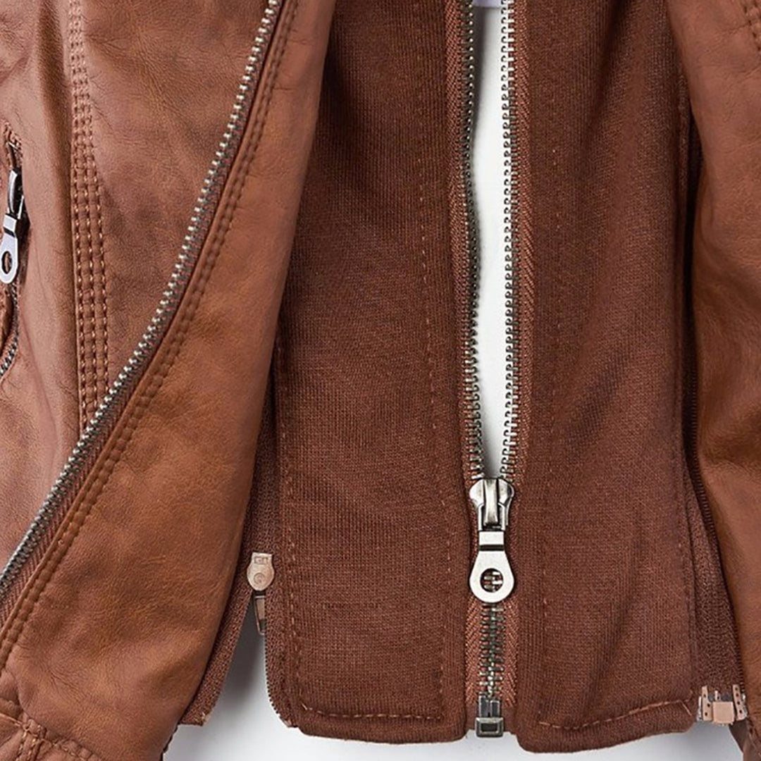 Kaia | Confident Hooded Moto