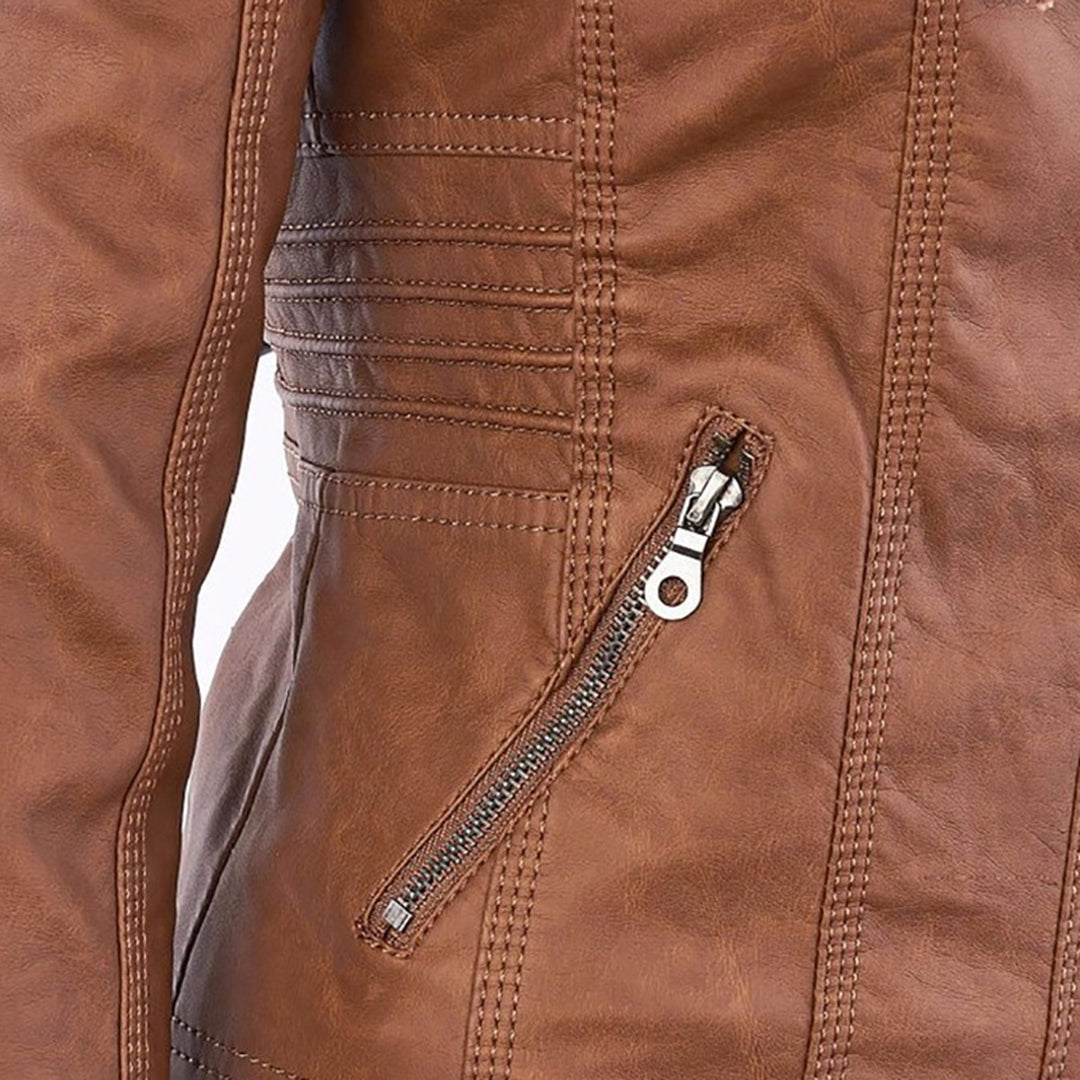 Kaia | Confident Hooded Moto