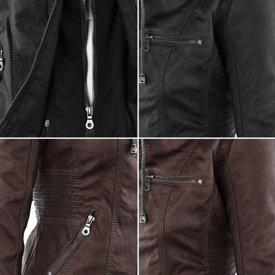 Kaia | Confident Hooded Moto
