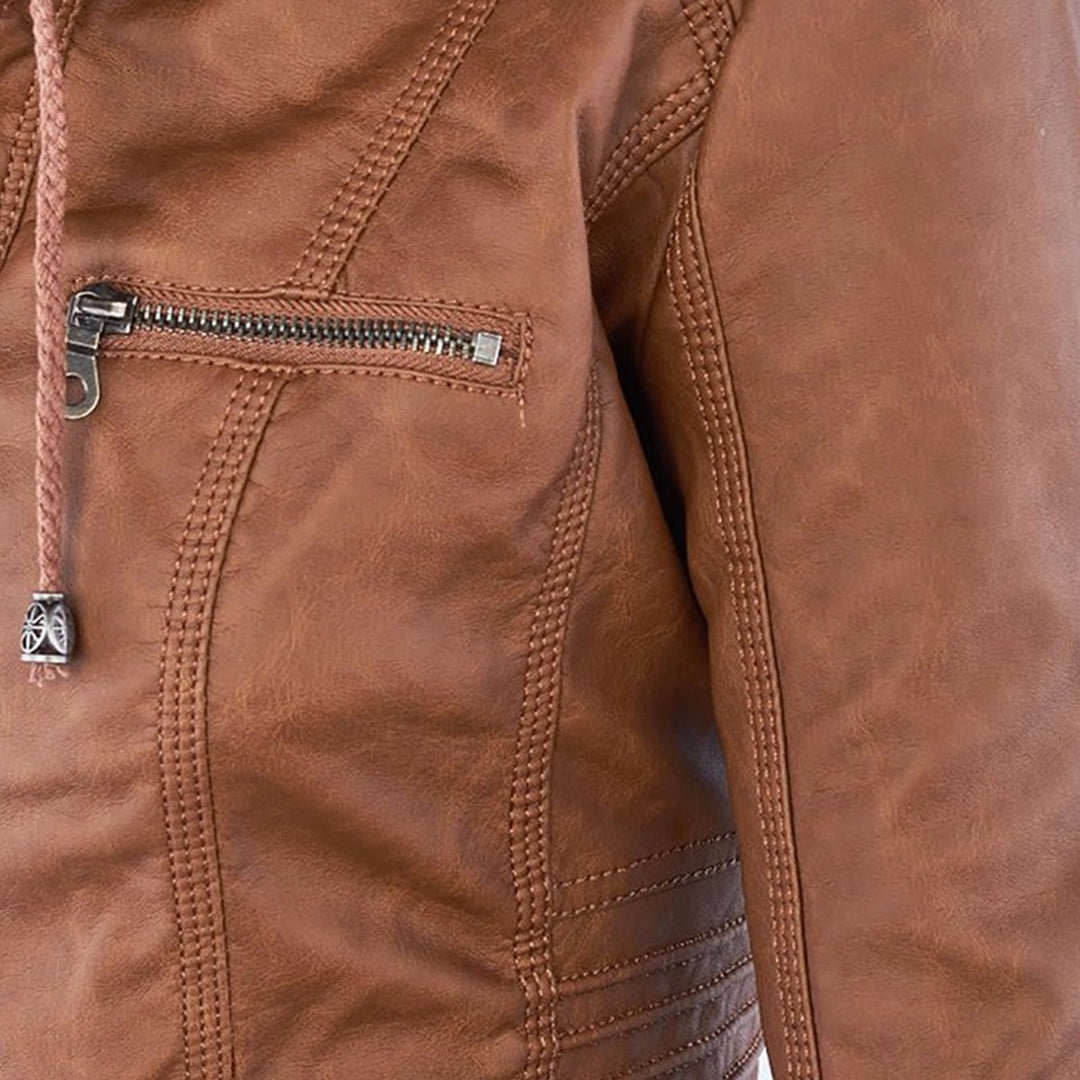 Kaia | Confident Hooded Moto