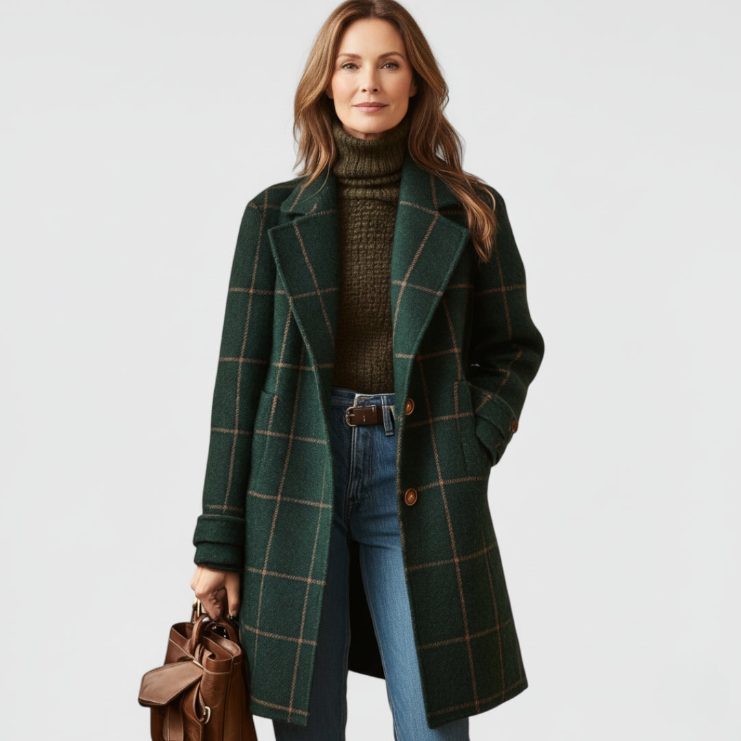 Clara | Urban Check Coat