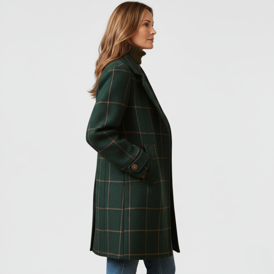 Clara | Urban Check Coat