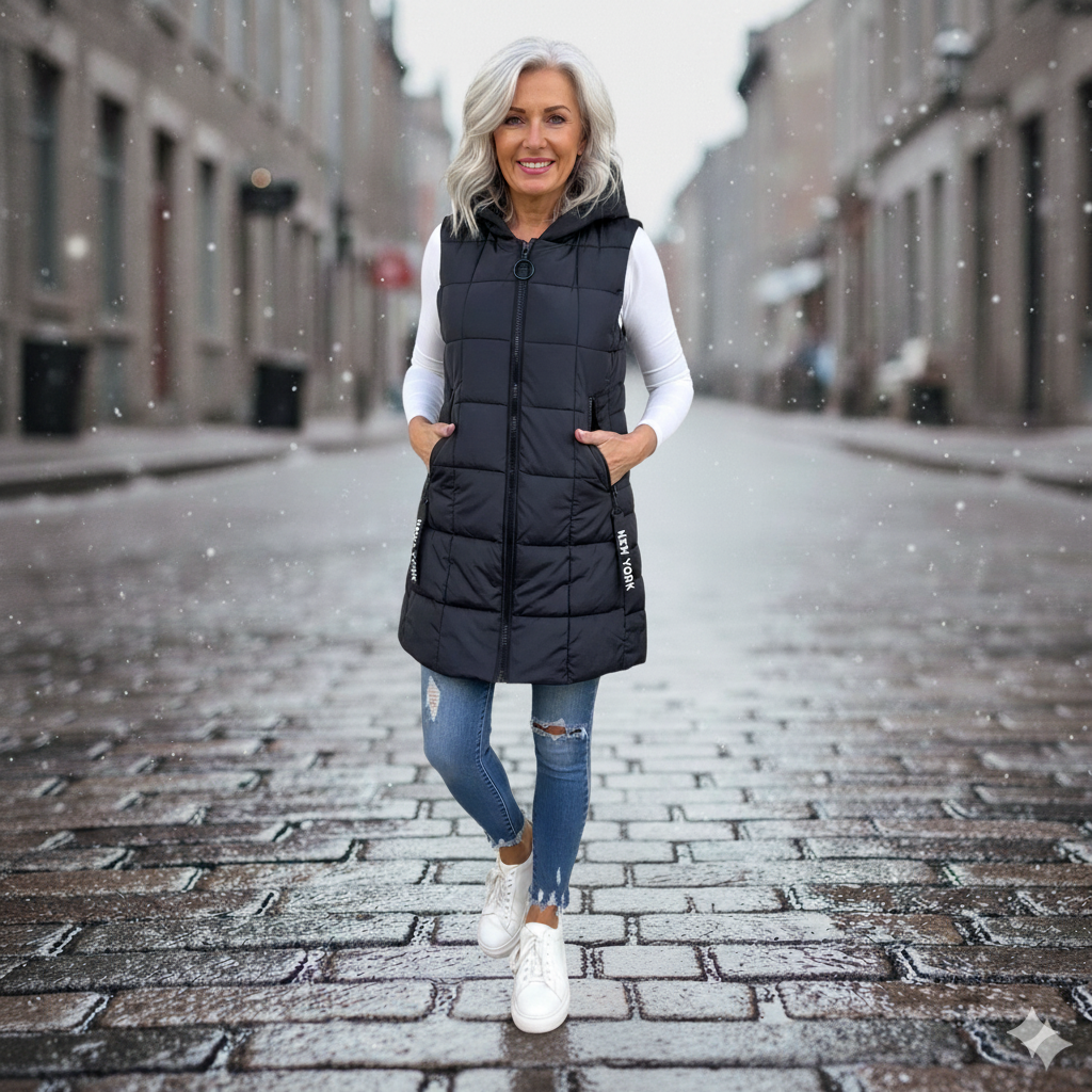 Luna | Cozy Hooded Vest
