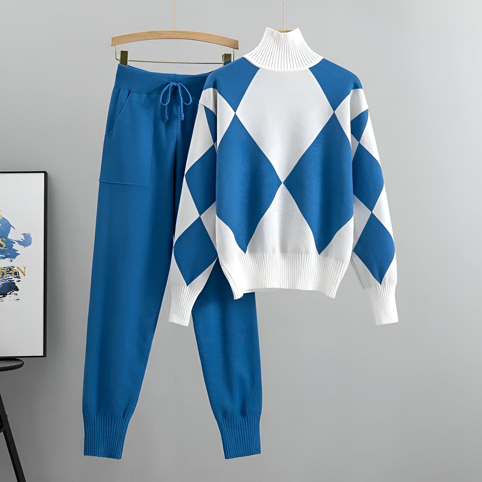 Vera - Stylish Turtleneck Set