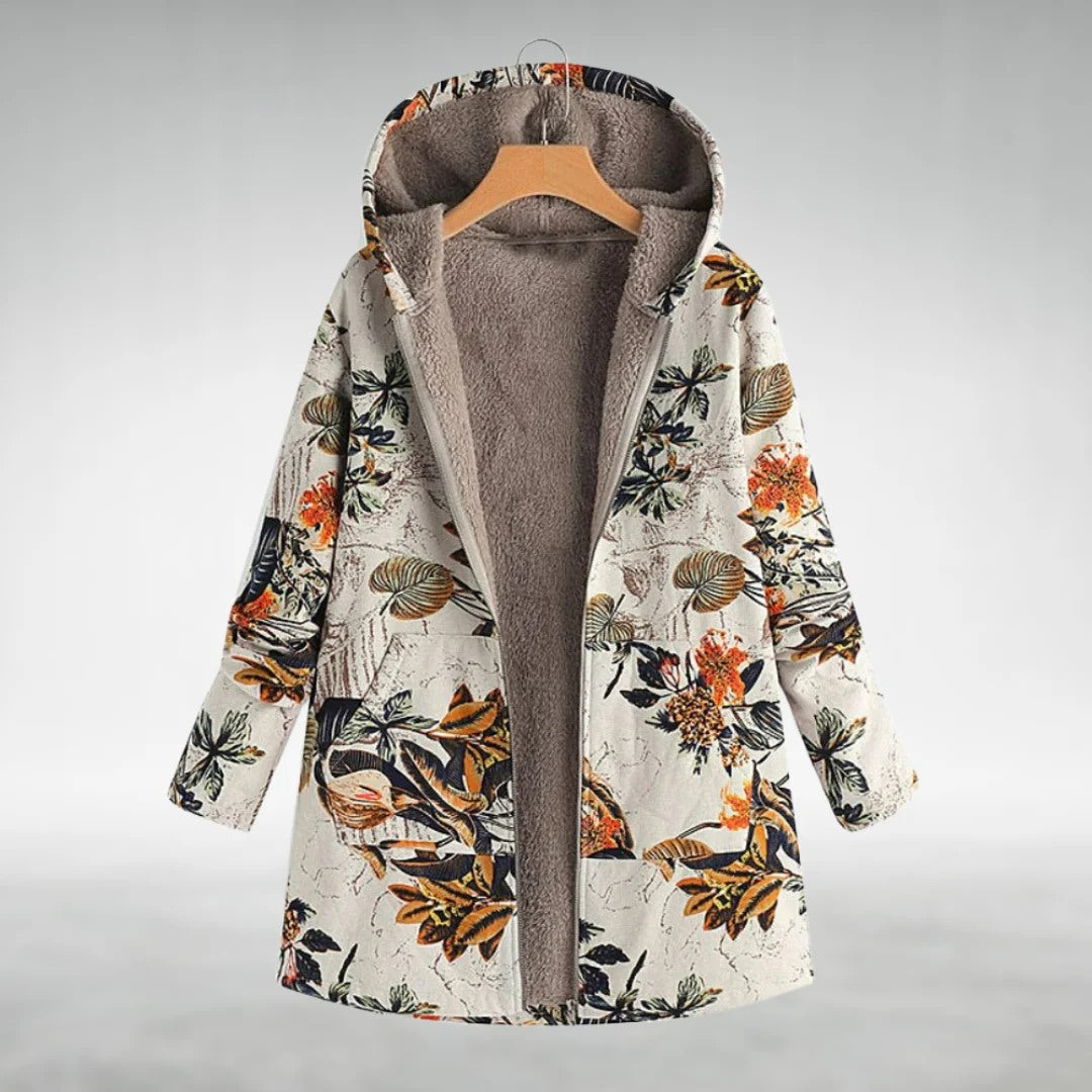 Sylvie | Blossom Plush Coat