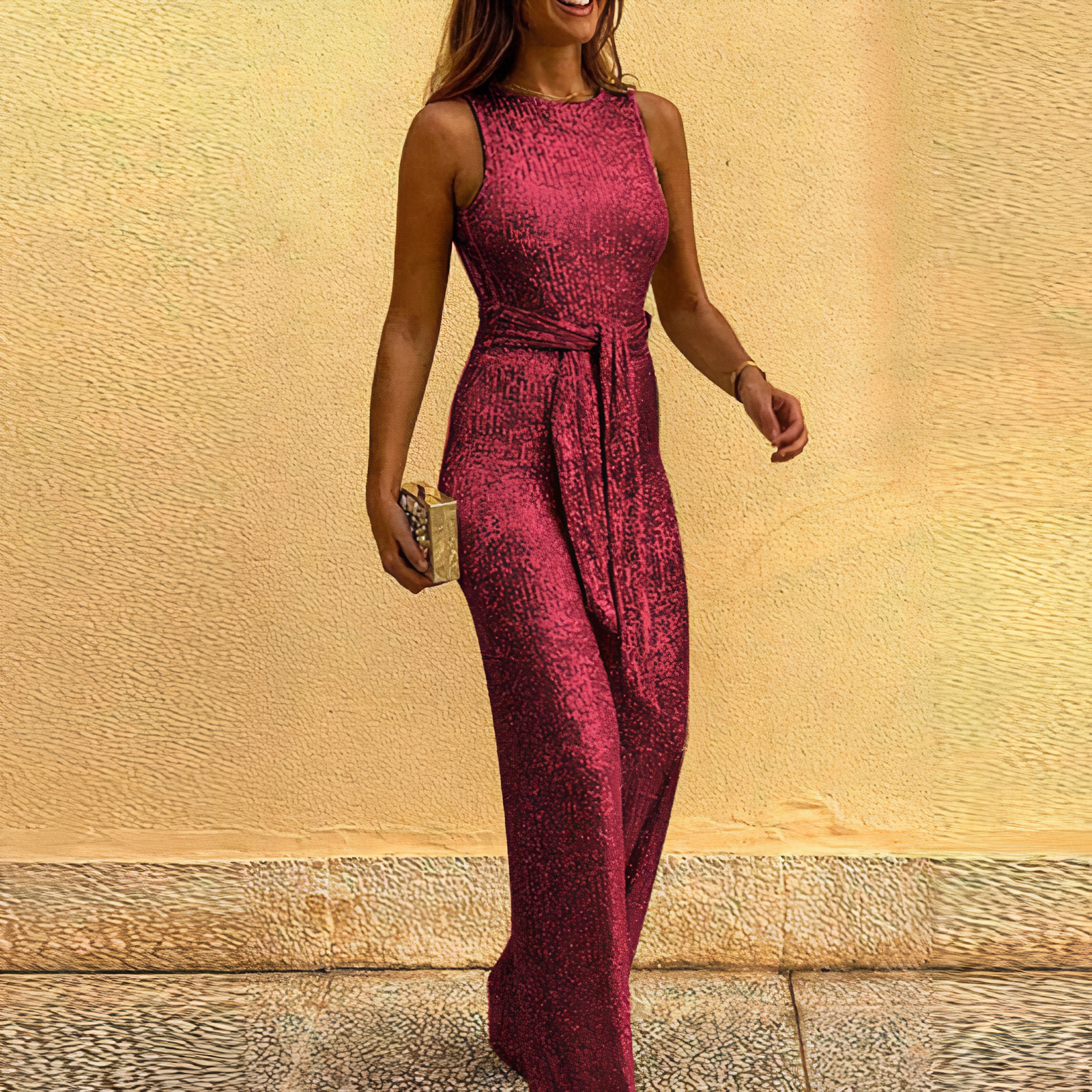 Amy - Glitter Jumpsuit